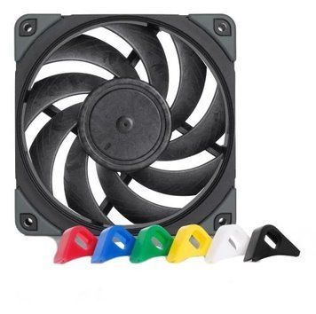 Вентилятор 120 мм, Noctua NF-A12x25 PWM CHROMAX. Black. SWAP 120x120x25мм SSO2 450 - 2000 об/мин 7519170 фото