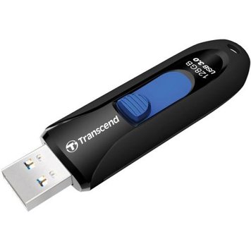 Флеш накопичувач USB 128Gb Transcend JetFlash 790, Black, USB 3.1 Gen 1 (TS128GJF790K) 4925910 фото