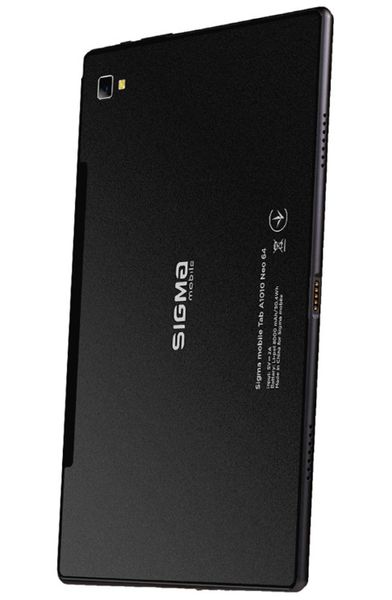 Планшет 10.1" Sigma Tab A1010 Neo Black, LTE, 4/64Gb 7797360 фото