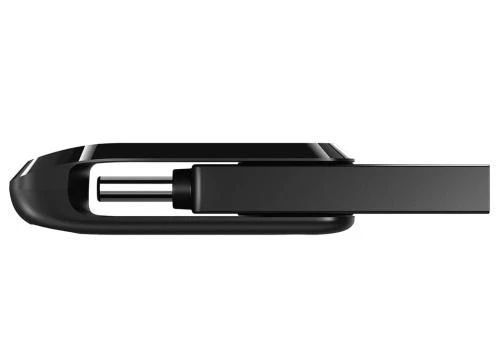 Флеш накопичувач USB 128Gb SanDisk Ultra Dual Go, Black, Type-C / USB 3.2 Gen 1 (SDDDC3-128G-G46) 7882080 фото
