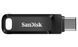 Флеш накопичувач USB 128Gb SanDisk Ultra Dual Go, Black, Type-C / USB 3.2 Gen 1 (SDDDC3-128G-G46) 7882080 фото 4