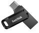 Флеш накопичувач USB 128Gb SanDisk Ultra Dual Go, Black, Type-C / USB 3.2 Gen 1 (SDDDC3-128G-G46) 7882080 фото 2