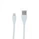 Кабель USB AM - Lightning, 1 м, Grey, Maxxter, 2.4A (UB-L-USB-01MG) 5529810 фото 1