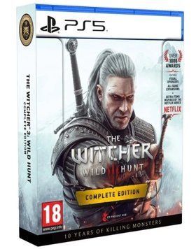 Игра для PS5. Witcher 3: Wild Hunt. Complete Edition + 10th Anniversary Steelbook 9783960 фото