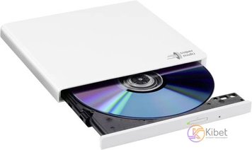 Внешний оптический привод H-L Data Storage GP57EW40, White, DVD+ -RW, USB 2.0 (G 5285430 фото
