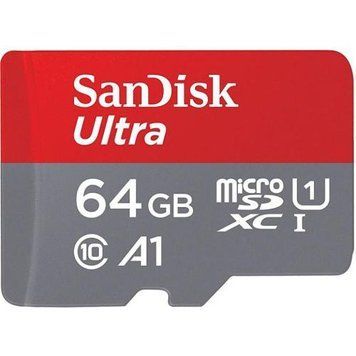 Карта памяти microSDXC, 64Gb, SanDisk Ultra, без адаптера (SDSQUAR-064G-GN6MN) 5801550 фото