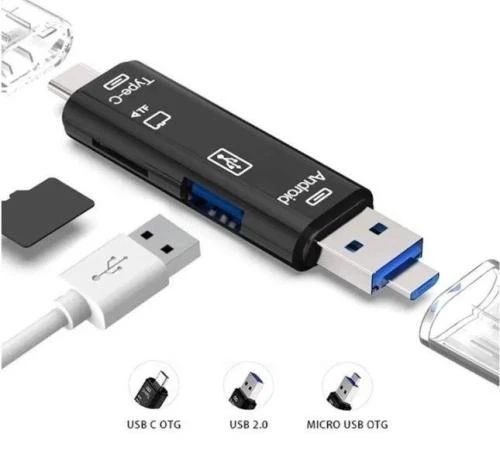 Кардридер USB Dynamode D-188, Black 8556600 фото