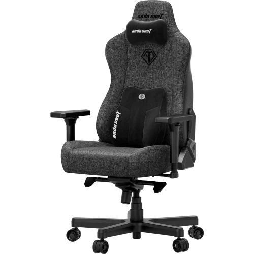 Игровое кресло AndaSeat Kaiser 3E XL, Dark Grey Fabric (AD23YC-XL-09-GB-CF-G01) 9494370 фото