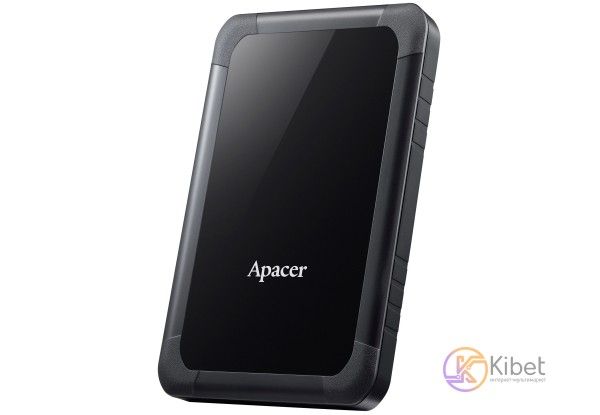 Зовнішній жорсткий диск 2Tb Apacer AC532, Black, 2.5', USB 3.1 (AP2TBAC532B-1) 5035560 фото