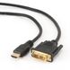 Кабель HDMI - DVI 1.8 м Cablexpert (CC-HDMI-DVI-6) 4815780 фото 2