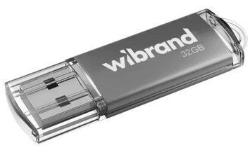 Флеш накопитель USB 32Gb Wibrand Cougar, Silver, USB 2.0 (WI2.0/CU32P1S) 8602320 фото