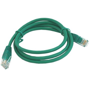 Патч-корд 0.25 м, UTP, Green, Cablexpert, литий, RJ45, кат.5е (PP12-0.25M/G) 4037130 фото