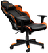 Ігрове крісло Canyon Deimos, Black/Orange, еко-шкіра, обертання на 360°, 3D-підлокітники (CND-SGCH4) 6112440 фото 6