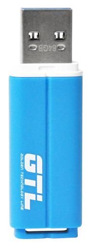 Флеш накопичувач USB 64Gb GTL U201, Blue, USB 3.0 (GTL-U201-64) 7726710 фото