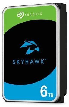 Жесткий диск 3.5" 6Tb Seagate SkyHawk, SATA3, 256 Мб, 5400 об/мин (ST6000VX009) 8026560 фото