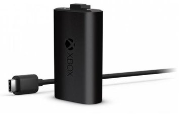 Акумуляторна батарея Microsoft Xbox Rechargeable Battery, Black + кабель Type-C (SXW-00002) 7853820 фото