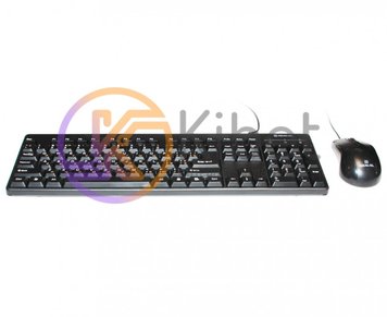 Комплект REAL-EL Standard 503 Kit, Black, Optical, USB, клавиатура+мышь 4555890 фото