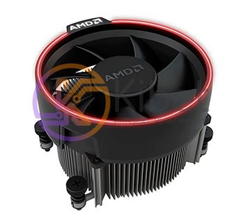 Вентилятор CPU AMD Wraith Spire, AM4, 4-pin, RGB LED Light (712-00053) 5004990 фото