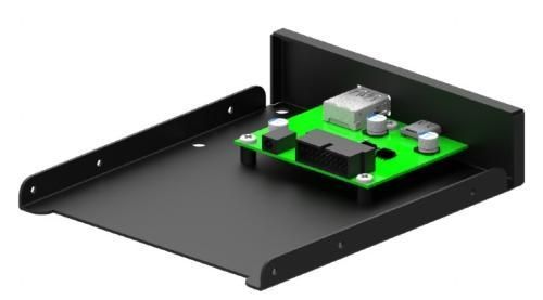 Перехідник Gembird у відсік 3.5", Black, 1xUSB 3.1, 1xType-C 3.1 (FDI3-U3C-01) 8415810 фото