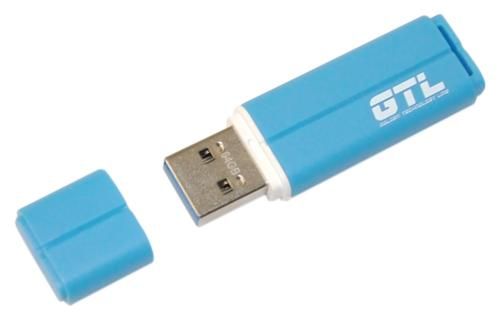 Флеш накопичувач USB 64Gb GTL U201, Blue, USB 3.0 (GTL-U201-64) 7726710 фото