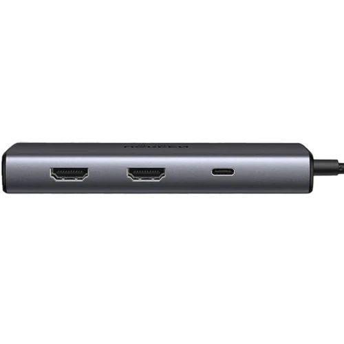 Хаб USB Ugreen CM498, Grey (15852) 9681660 фото