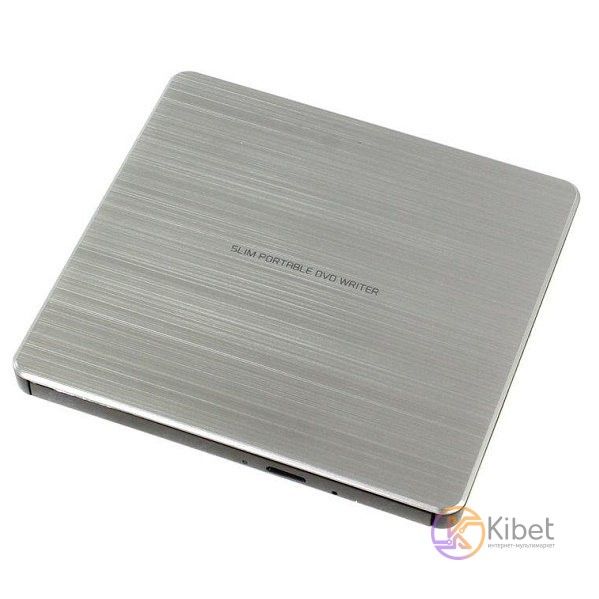 Внешний оптический привод H-L Data Storage GP60NS60, Silver, DVD+ -RW, USB 2.0 4353570 фото