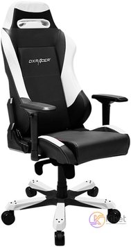 Игровое кресло DXRacer Iron OH IS11 NW Black-White (62719) 5320530 фото