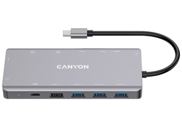 Док-станція Canyon 13-в-1 "DS-12", Grey (CNS-TDS12) 7330350 фото