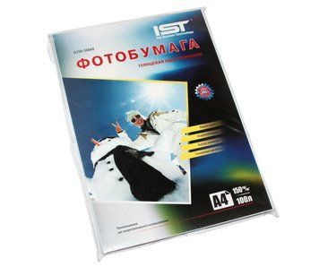 Фотобумага IST, глянцевая, A4, 150 г/мv, 100 л (G150-100A4) 3600840 фото