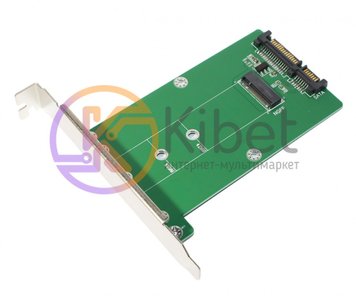 Контроллер Maiwo KT001A SATA to M.2 (NGFF) B-key SSD 22*42, 22*60, 22*80 mm, wit 4950570 фото