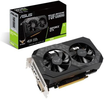 Відеокарта GeForce GTX 1650, Asus, TUF GAMING, 4Gb GDDR6, 128-bit (TUF-GTX1650-4GD6-P-GAMING) 6280170 фото