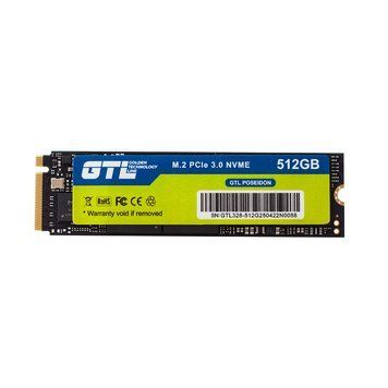 Твердотельный накопитель SSD 512Gb, GTL Poseidon (Gen 2), PCI-E 3.0 x4, M.2, Bulk (GTLPOS512G2GBNV) 9270750 фото