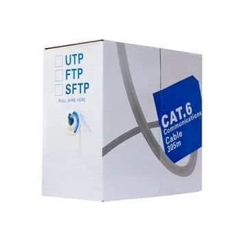 Кабель FTP, CCA, для внутренней прокладки, 4x2x0,48 мм, кат.6, GTL, бухта 305 м (GTLFTP42486305) 9289560 фото