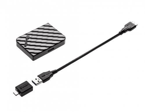 Внешний накопитель SSD, 1Tb, Verbatim Store 'n' Go Mini, Black (53237) 8189460 фото