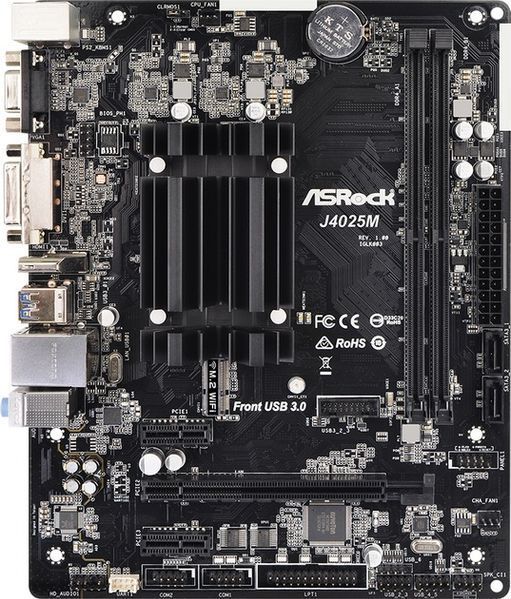 Материнська плата з процесором AsRock J4025M 9004920 фото