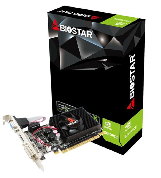 Відеокарта GeForce GT610, Biostar, 2Gb GDDR3, 64-bit (VN6103THX6) 6989760 фото