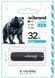 Флеш накопичувач USB 32Gb Wibrand Grizzly, Black, USB 2.0 (WI2.0/GR32P3B) 8602380 фото 2