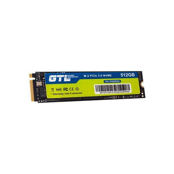 Твердотельный накопитель SSD 512Gb, GTL Poseidon (Gen 2), PCI-E 3.0 x4, M.2, Bulk (GTLPOS512G2GBNV) 9270750 фото