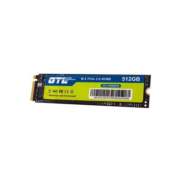 Твердотельный накопитель SSD 512Gb, GTL Poseidon (Gen 2), PCI-E 3.0 x4, M.2, Bulk (GTLPOS512G2GBNV) 9270750 фото