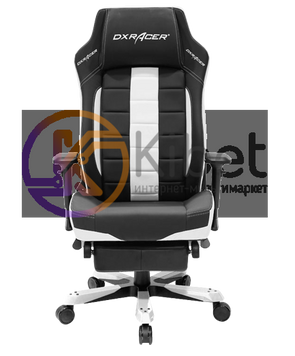 Игровое кресло DXRacer Classic OH CA120 N Black-White + подножка (62185) 5319030 фото