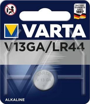 Батарейки AG13/LR44, Varta, 1 шт, Blister (04276101401) 5457750 фото