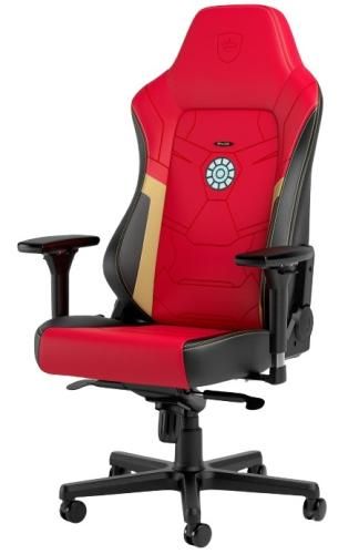 Ігрове крісло Noblechairs HERO "Iron Man Edition" (NBL-HRO-PU-IME) 8346360 фото