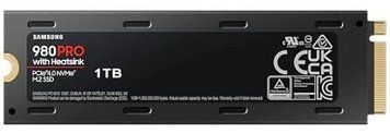 Твердотельный накопитель SSD 1Tb, Samsung 980 Pro, PCI-E 4.0 x4, M.2 (MZ-V8P1T0C) 7557750 фото