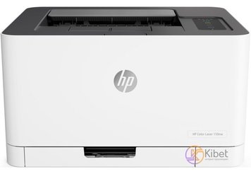 Принтер лазерний кольоровий A4 HP Color Laser 150nw, White/Grey, WiFi, 600x600 dpi, до 18 стор/хв, USB / Lan, картриджі HP 117A (4ZB95A) 5518350 фото