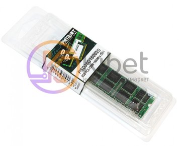 Модуль памяти SO-DIMM, DDR3, 8Gb, 1600 MHz, Patriot, 1.5V (PSD38G16002S) 4528140 фото