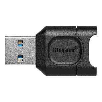 Картридер зовнішній Kingston MobileLite Plus, Black, USB 3.2, для microSD (MLPM) 5940510 фото