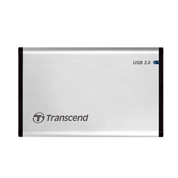 Карман внешний 2.5" Transcend StoreJet 25S3, Silver (TS0GSJ25S3) 5401260 фото