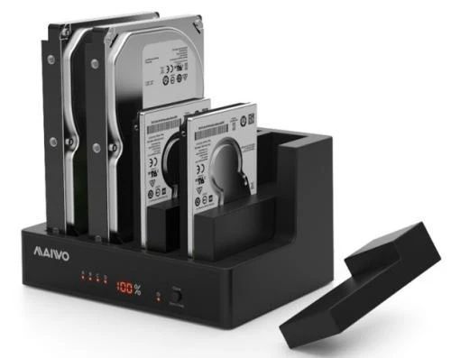 Док-станция 2.5"/3.5" Maiwo K3094A, Black 8639670 фото