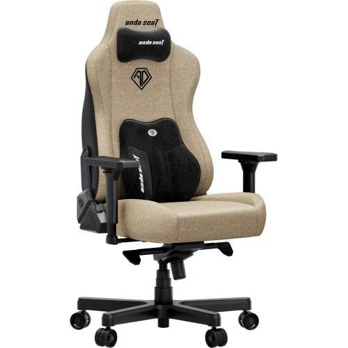 Ігрове крісло AndaSeat Kaiser 3E XL, Dark Beige Fabric (AD23YC-XL-09-H-CF-H01) 9494610 фото