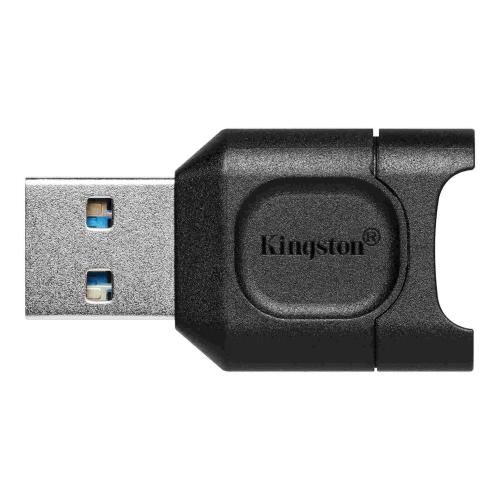 Картридер зовнішній Kingston MobileLite Plus, Black, USB 3.2, для microSD (MLPM) 5940510 фото